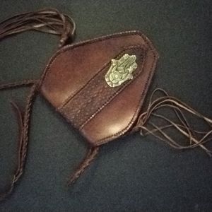 Leather purse